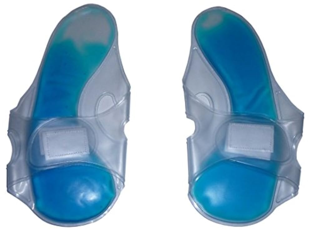 1 Paar Kalt-Warm-Fuß-Wickel zur Pflege und Linderung von Beschwerden in den Füßen