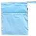 Damero 3pcs Pack Wet Dry Bag for Cloth Diapers Nappy Bag Daycare Organiser Bag, Light Blue