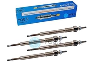 ‎YOU.S YOU.S Original 36710-2A700 Glühkerzen Länge 133 mm Spannung 11 V (4 Stück)