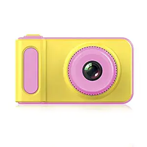 Dumcuw Children's Mini Digital Waterproof HD1080P Zoom Camera with 2-Inch LCD Screen Video Toy Camcorder for Sports Swimming Beaching