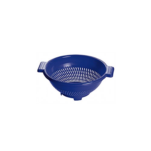HEIDRUN Salat-Seiher, Salat-Sieb, Ø 25 cm, farblich sortiert, 1 Stück, aus Kunststoff