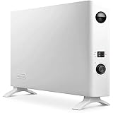 De'Longhi HSX2320F TermoConvettore Elettrico, Silenzioso, manopola intuitiva, per ambienti fino a 60m³, ventola aggiuntiva, B
