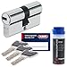Produktbild ABUS Sicherheitsschloss Schließzylinder Profilzylinder XP20 XP20S mit Sicherungskarte 35/50 und ToniTec Pflegespray