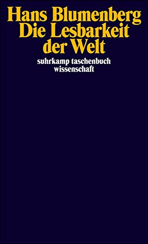 Download Die Lesbarkeit der Welt (suhrkamp taschenbuch wissenschaft)