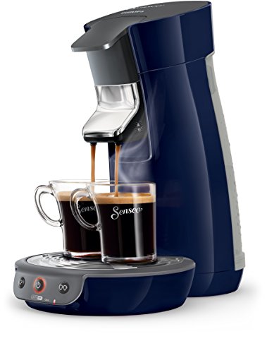 Philips Senseo HD7825/46 Viva Café Kaffeepadmaschine, 1450 W, Kalkindikator, brombeerblau - 2