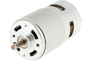 HILITAND Moteur sans Brosse à Courant Continu Moteur Miniature à Grande Vitesse Moteur Électrique 12V 7000RPM pour Outil Électrique