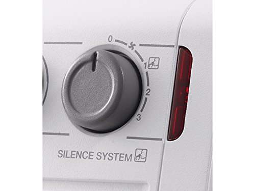 DeLonghi HVF 3051 T Schnellheizer extra leise, 3 Heizstufen, Spritzwasserschutzklasse IP21 (geeignet für Räume bis 65 Kubikmeter) - 2