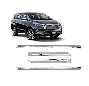 Car Side Beading/Side Cladding/Door Garnish/Door Protector Chrome Suitable for Toyota innova Crysta 2021