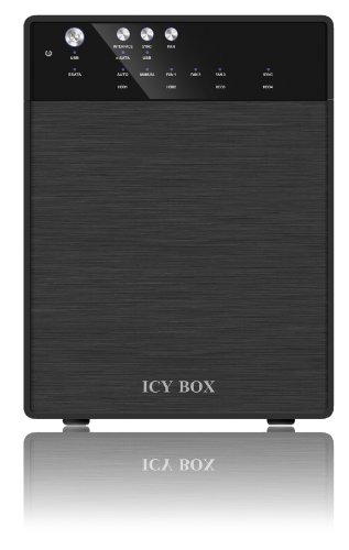 IB-3640SU3 Externes JBOD Gehäuse für 4x 3,5 Zoll SATA Laufwerke mit USB 3.0 und eSATA Anschluss - 2