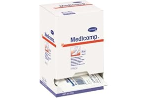 HARTMANN Lot de 40 paquets de compresses stériles 5 x 5 cm