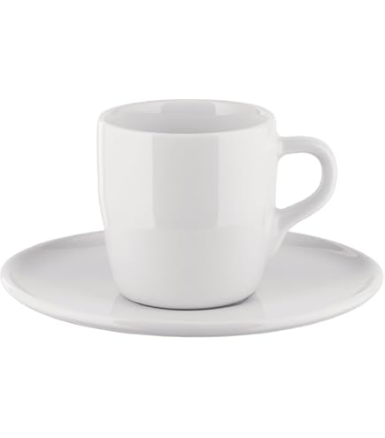 Sottotazze Da Tè Alessi PlateBowlCup - Set Da 4 In Porcellana Bianca Design Jasper Morrison - Foto 11