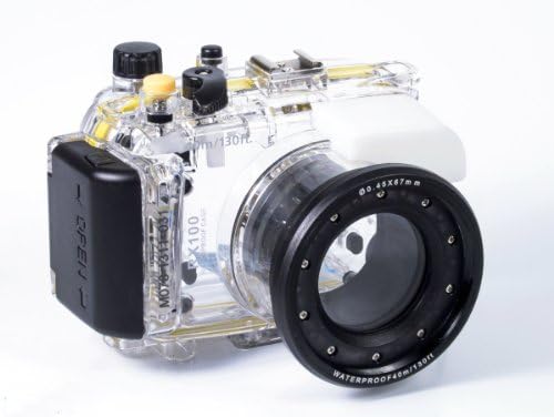 CameraPlus - 40M 130ft High Performance Underwater Case Camera Housing Diving for SONY DSC-RX100II