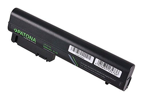 PATONA Premium Laptop Akku für HP Compaq 2400 | 2510p | NC2400 | EliteBook 2530p | 2540p | 2533t – [ Li-ion; 5200mAh; schwarz] - 2