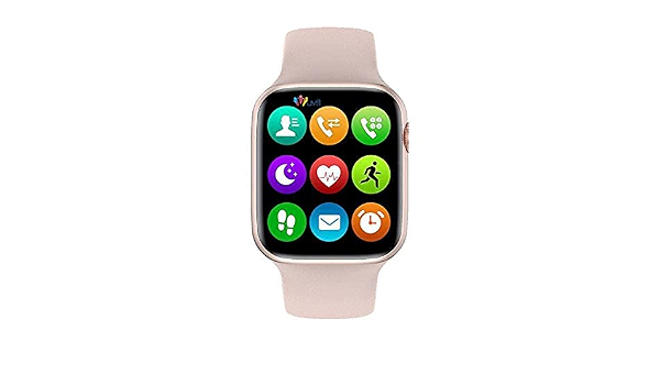 Amazon.in: Buy W26+ Full Display Metal Smart Watch by MUVIT 1.75 inch  Infinite Screen 44mm Bluetooth Call ECG Temperature Smartwatch (Rose Gold)  Online at Low Prices in India | Muvit Reviews \u0026