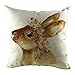 Produktbild Osterdeko,Osterhase Osterdekoration Kissenbezuge Kissenhülle Dekokissen Fall Throw Pillow Covers Bettwäsche Für Autos Sofa Startseite Easter Dekorative, 45cmX45cm (B)