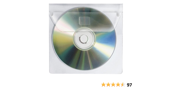 Veloflex 2259000 Cd Hullen Cd Boxen Cd Etui Zum Einkleben Fur 1 Cd Cd Umschlage Selbstklebend 10er Packung Amazon De Burobedarf Schreibwaren