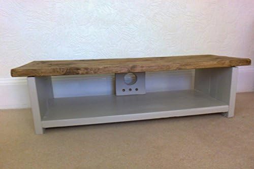 Low Tv stand rustic pine tv unit / table for large lcd tv's