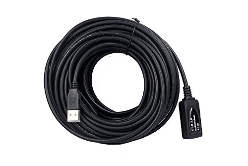 MutecPower 10m USB 2.0 Aktiv kabel männlich zu weiblich – Kabel mit Verlängerung Chipsatz – Repeater-/Verlängerungskabel – 10 meter - 3