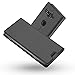 Price comparison product image Sony Xperia XZ2 Compact Case,Radoo Premium New Style PU Leather [Ultra-slim] Flip Wallet Case With TPU Shockproof Inner Shell [With Card Slot] [Magnetic Closure] Stand Function Folio Flip Book Full Body Protection Case Cover For Sony Xperia XZ2 Compact (Black grey)