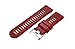 Produktbild Altsommer Armband 26mm Multi-Farben für Garmin Fenix 5X Plus Weiches Schnelle Freigabe Horizontale StreifenSilikon Uhrenarmbandn Sport Ersatzarmband Replacement für Damen Herren (Rot)