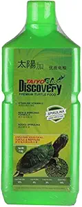 Taiyo Pluss Discovery Premium Turtle Food (1kg Bottle) with Free Key Ring by Foodie Puppies