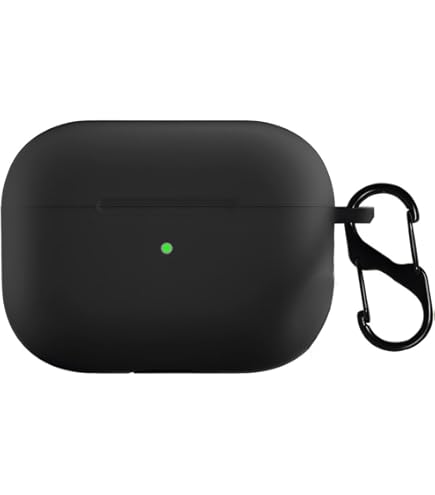 KACA Silicone Soft Case Cover with Keychain for Airpods Pro 2 Case