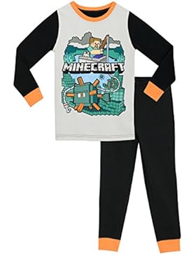 Minecraft Jungen Minecraft Schlafanzug - Slim Fit