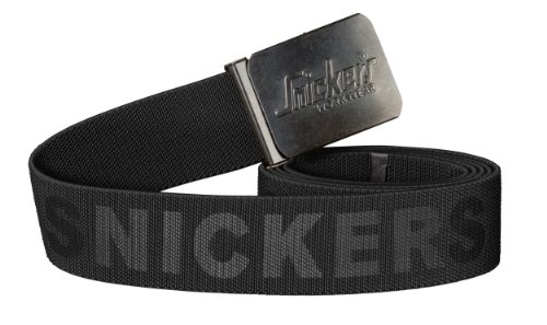 Snickers 90250400000 Ergonomic Belt 39 mm One Size in Black