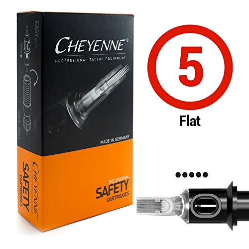 Preisvergleich Produktbild CHEYENNE Tattoo Nadeln 5 Flat - Box 10 pz.