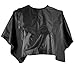 Ayliss® Waterproof Short Hair Cutting Cape Salon Hairdressing Gown Black (One Size, Black)