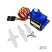 Produktbild Kakiyi 2ST / 4PCS / 6PCS / 10PCS 9g 25cm SG90 Micro Servo Motor 9G RC Roboter Hubschrauber-Flugzeug-Boot Kontrollen