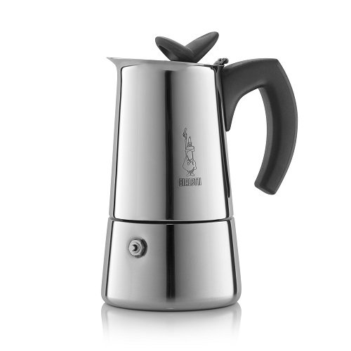 Bialetti Musa Nuova 6 Tassen Espressokocher Edelstahl