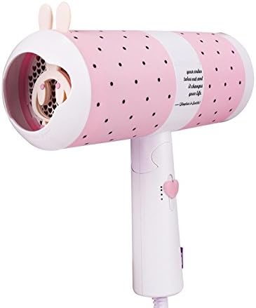 MINFAN Dry Hair Dryer 1000W Lightweight and Compact Folding handle Fragrance Series Hair Dryer, Pink