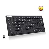 Diseño portátil y cómodo: el teclado ultraligero y ultrafino con un sonido de percusión relativamente silencioso, con el mejor ángulo de uso, puede mantenerlo trabajando con el teclado durante mucho tiempo y cómodo.