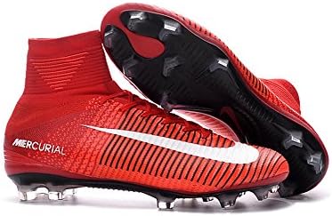 Yurmery Shoes Mens Mercurial Superfly V FG Football Soccer Boots