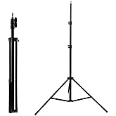 Coverzone Tripod Kamera Işık Ayağı Fotoğraf Makinesi Monopod 50 cm-200 cm A&ccedil;ılabilir Katlanabilir Tripod Yayıncı Vlog Youtube