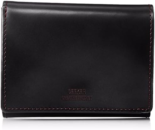 [Seeker] purse SEEKER seeker BILAYER cow leather 3 fold SKW-014403 WI WINE