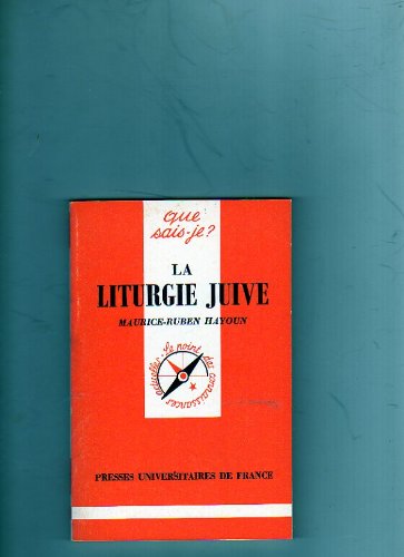 La  liturgie juive