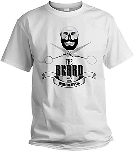 The Beard and The Wonderful Camiseta - Blanco, XL