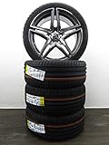 Lieferumfang 4 Sommerräder 18 Zoll passend für Octavia RS 1Z 5E Superb 3T Yeti 5L BORBET XRT DUNLOP NEU