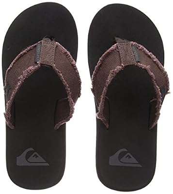 Quiksilver MONKEY ABYSS M SNDL CTK0, Sandales ouvertes homme, Marron (Sole: Black/ Upper: Brown), 47 EU