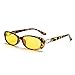 Produktbild Cyxus filter blaues licht brille oval rahmen [gelb linse] anti Überanstrengung der augen computerbrille, Leopardenmuster Rahmen