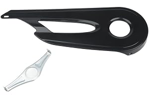 Lätt 0,15 kg kedjeskydd för 20 24 26 tums cykel | Passar 50,8, 61, 66 cm hjul, kompatibel med el för cyklar, monteringsdesign
