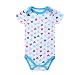 JIAJIA Unisex Newborn Baby Sweet Heart Bodysuit Romper Onesies 3-6 Months