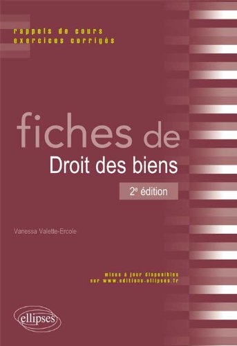 Download Fiches De Droit Des Biens Rappels De Cours Exercices Corriges Pdf Alfnevil