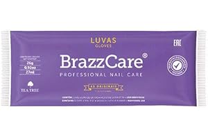 Ocibel France - BrazzCare BalbCare Gants Gloves Manucure Brésilienne inclus 1 Lime et Bâtonnet - pour Manucure, Faux Ongles et Nail Art