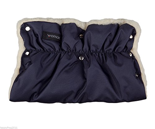 GRAPHITE WINTER WARMER BABY PRAM PUSHCHAIR STROLLER HAND MUFF FINGERLESS GLOVES