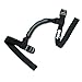 4pcs Black Cat Dog Paw Print JEEP LOGO Grip Handle Grab Bar Handles for Jeep Wrangler YJ TJ JK JKU Sports Sahara Freedom Rubicon X & Unlimited X 2/4 door Roll Bar 1995-2016