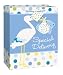 Baby Shower Baby Boy Blue Gift Bag Large