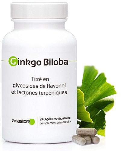 Anastore | GINKGO BILOBA | 60 mg / 240 Cápsulas